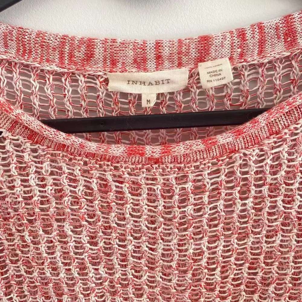 Brand New Condition Inhabit Pink Linen Sweater - Picture 3 of 3